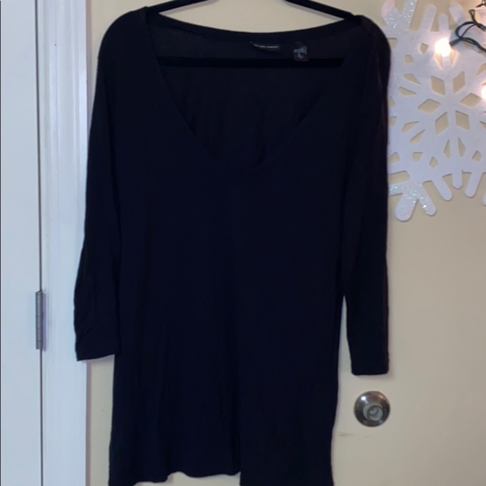 3/4 V-neck Tee
